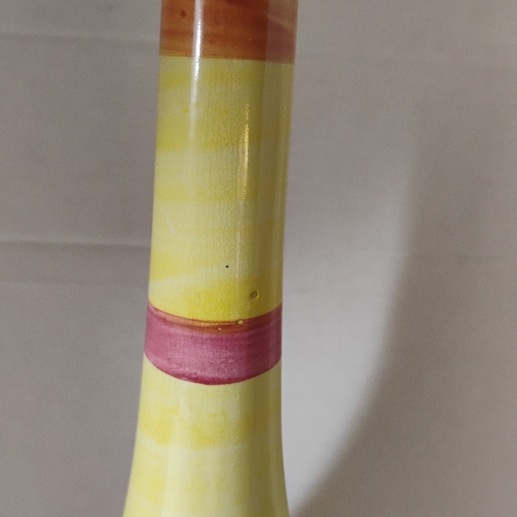 Secla Vintage Hand painted Ceramic Vase - Picture 2 of 6